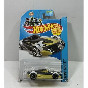 Hot Wheels HW City‎ (2014) Yellow & Black MR11 Toy Car 15/250